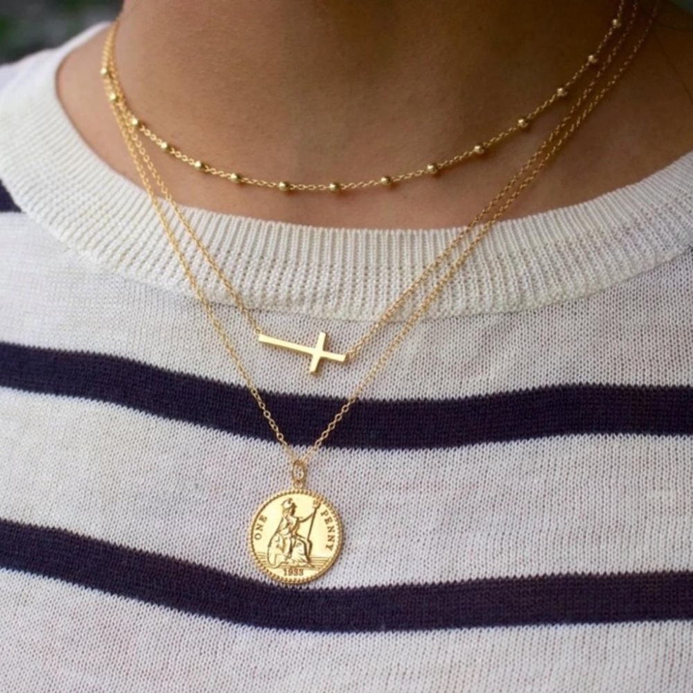 Warrior Coin Necklace